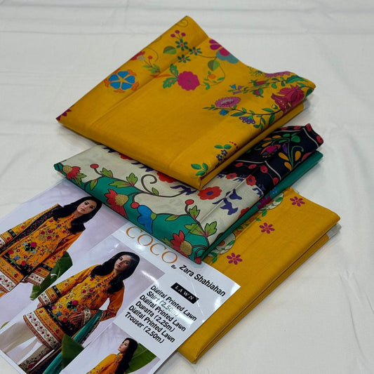 ZARA  3PC LAWN