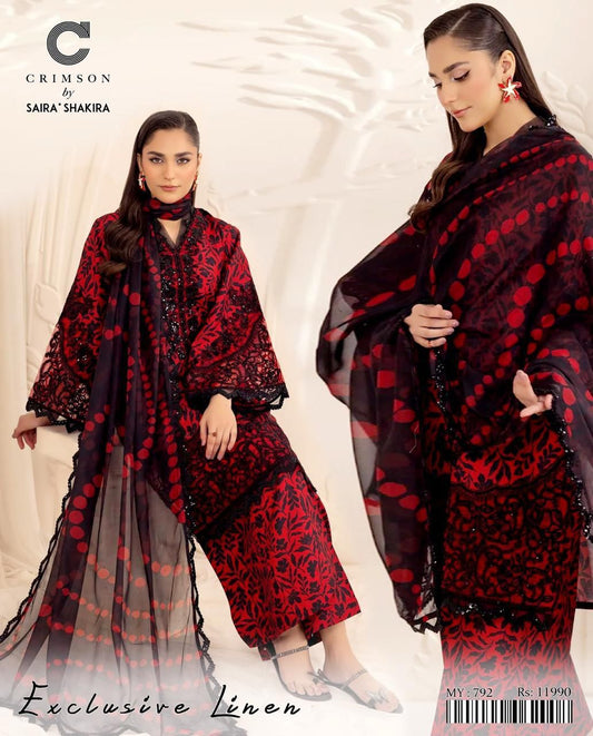 IZNIK LINEN 3PC