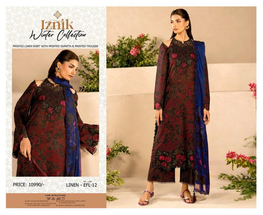 IZNIK LINEN 3PC