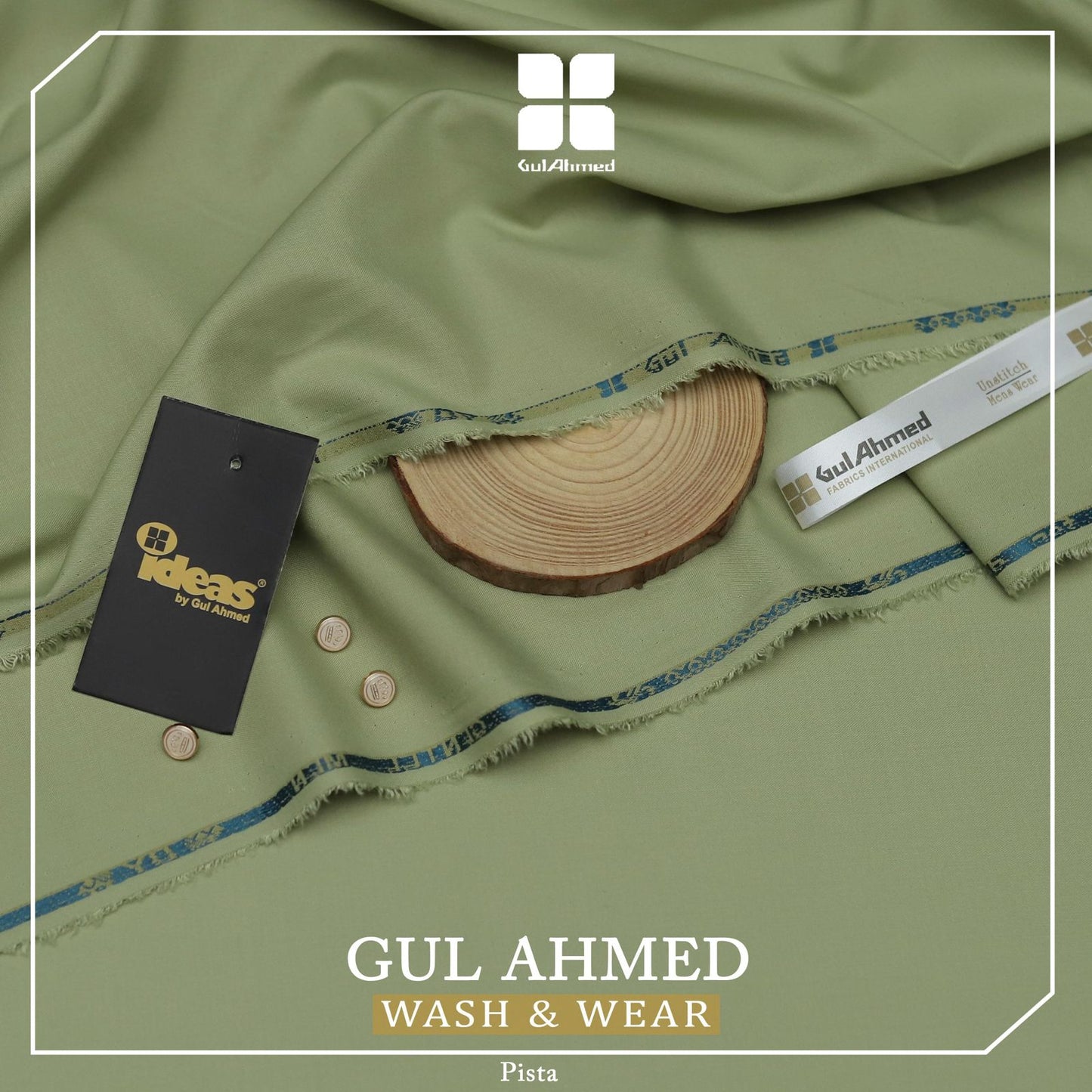 GUL AHMED WASH N WEAR